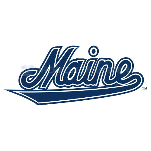 Maine Black Bears Logo T-shirts Iron On Transfers N4939 - Click Image to Close